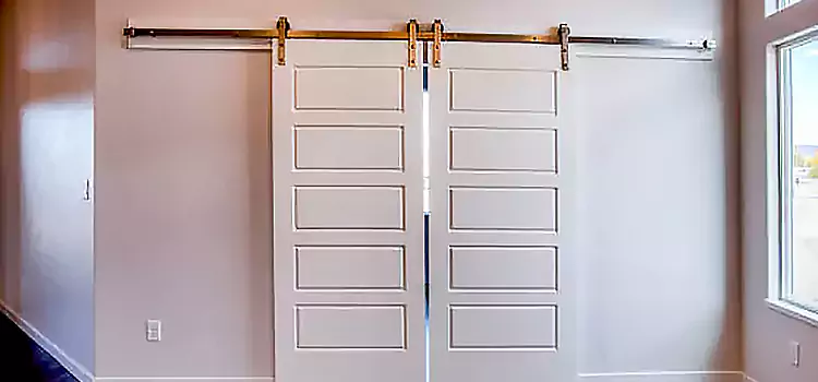 Glass Barn Door with Installation Hardware Kit Midlothian