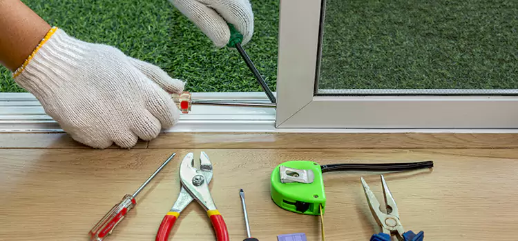 Sliding Door Track Replacement in Midlothian, TX