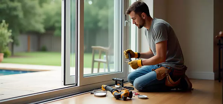 Replacing Older Sliding Glass Door Rollers Midlothian